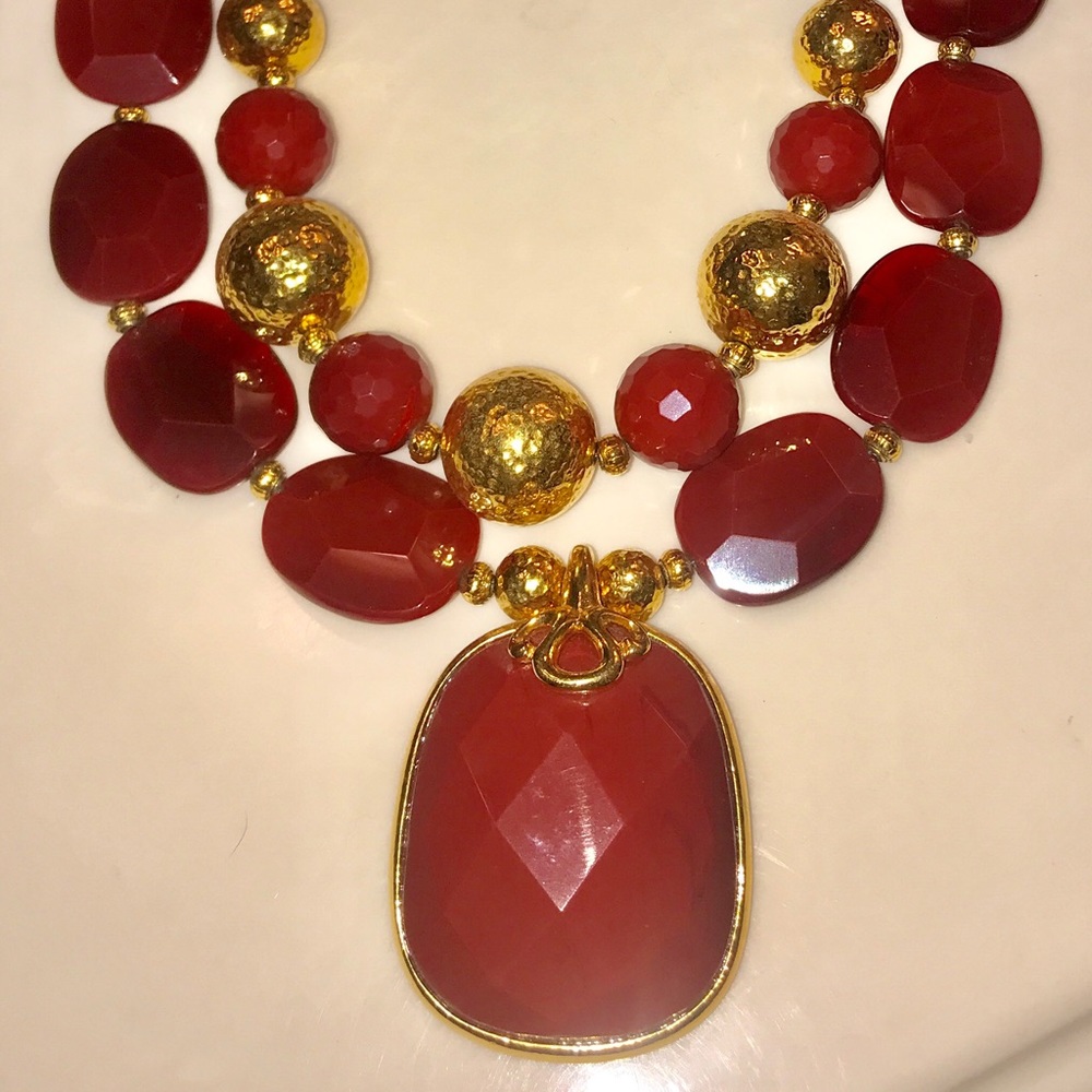 Jose & Maria Barrera necklace. Never worn. $500.